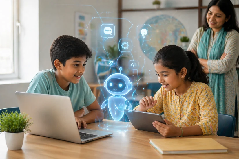 AI Agents for Kids_ Benefits, Risks & Safe Use in Education _ Contact MasterJi