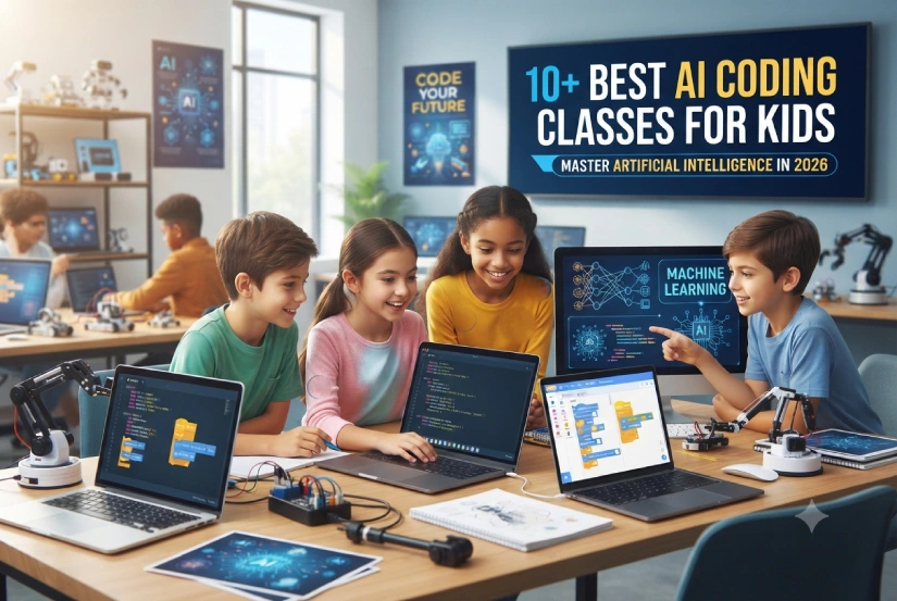 10+ Best AI Coding Classes for Kids To Master Artificial Intelligence in 2026