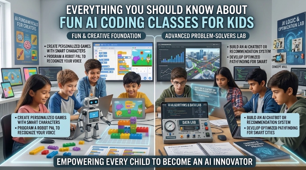 Everything You Should Know About Fun AI Coding Classes For Kids Starting Now